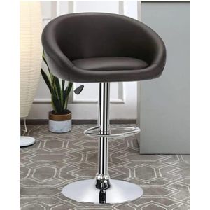 Padded Comfort Bar Stools -Black