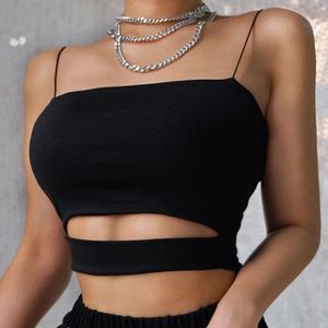 Women Buckle Tube Crop Top Sheer Dragon Embroidery Bralette Tank Top 