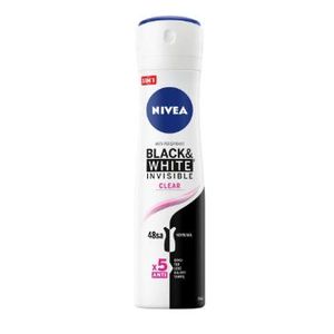 NIVEA Deo Spray Women 150ML - Invisible Black & White