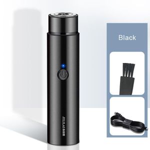 Tianquil Mini Portable Electric Shaver for Men USB Rechargeable Pocket Razor Wet & Dry Use Travel Grooming Tool for Home/Office/Business Trip-Black