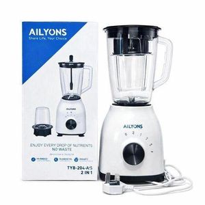 AILYONS 1.5L 2-in-1 blender and grinder- White