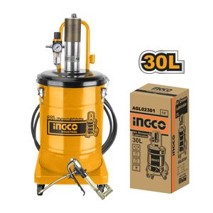 Ingco AGL02301 Air Grease Lubricator - 30L - Yellow