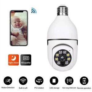 Wireless Wi-Fi PTZ Smart Security Camera Bulb