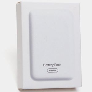 Magnetic Wireless Battery Pack Portable Power Bank – White