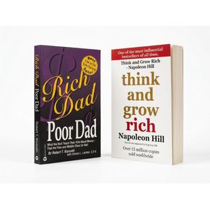 Portfolio Rich Dad Poor Dad & Think and Grow Rich, 2 Book Wealth & Success Bundle