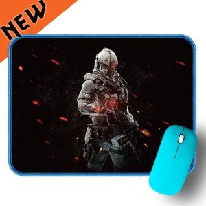 Weibo K6 Thick 32x24cm Waterproof Anti-Slip Gaming Keyboard Mat / Mouse Pad - Black