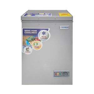Nasco NAS-150FL Chest Freezer - 100 Liters - Grey