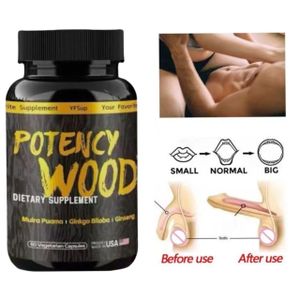 Wood Potency Penis Enlargement Long Lasting Delay Capsules Pills