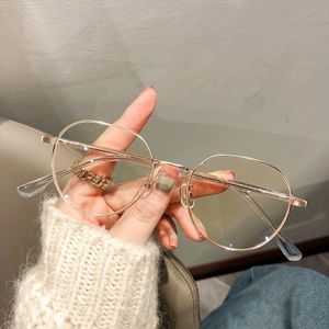 Rose Gold Women's Anti Blue Light Sunglasses - UV400 Plastic Eyewear