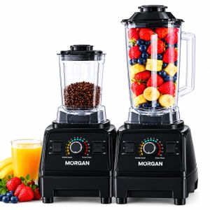Morgan Power Blender 2-in-1, 2.5L, 9500W – Black