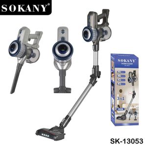 Sokany 3in1 Cordless Vacuum Cleaner 2000W Powerful Suction With LED Light- Grey/Black