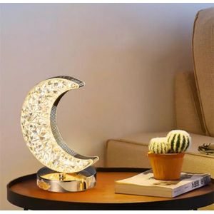 A Bonne Crystal Star Multiple Colour setting Table Lamp - Multicolours 
