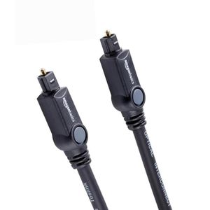Amazon Basics Toslink Digital Optical Audio Cable 10ft /3M From Usa