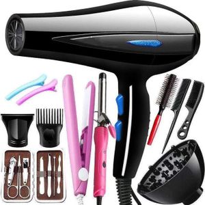 2200W Professional powerful hair dryer with fast heating, hot and cold adjustment, ion dryer with wind collection function