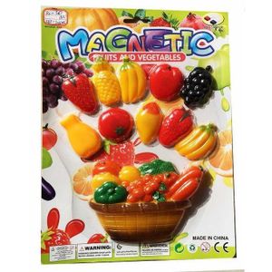 Magnetic Share this product    3D fruit and vegetable-shaped fridge stickers