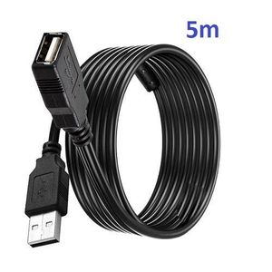 5M USB Extension Cable (Male to Female) --- Black