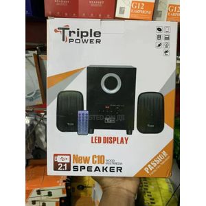 Triple Power  C10 WOODEN SPEAKER