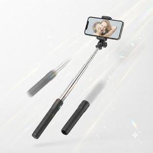 Premium Extendable Long Selfie Stick Lightweight Mini Selfie Stick With Ring Light Support Featuring Rotating Selfie Stick Functionality For Perfect Shots