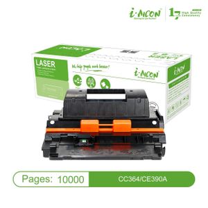 i-AICON Compatible Black Laser Toner Cartridge Replacement for HP 64A / CC364A / CE390A – High Yield (10,000 Pages)