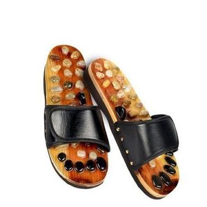 Foot Massager Slipper- Black