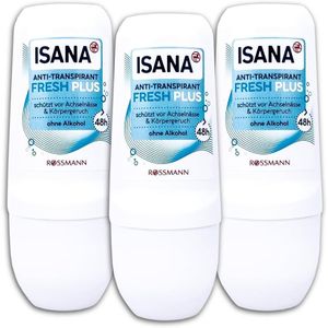 Rossmann Isana anti-transpirant 50ml roll-on 
