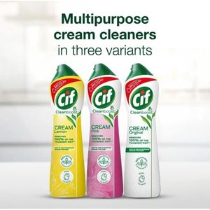Cif  Cleanboost Multipurpose Cream Cleaners - 3 Pieces