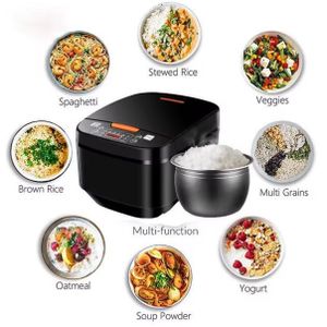 SILVER CREST Digital Programmable 5L Rice Cooker 