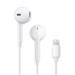Lightning Wired Earphones iPhone - White 