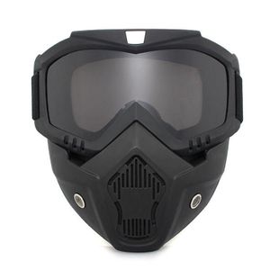 China Image Full face motorcycle google lens glasses 