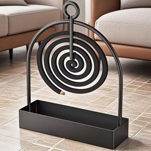 1pc Mosquito Coil Stand, Metal Material, Suitable for Hanging Mosquito Coils or Sandalwood Incense, Applicable to Decorating Living Rooms/Bedrooms and for Outdoor Camping