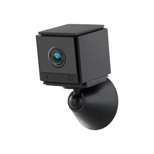 Wireless Smart Home Security Camera with Night Vision & Two-Way Voice Communication - Black