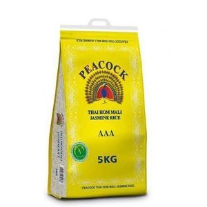 Rice  5kg Peacock long grain – Soft, Fluffy & Aromatic