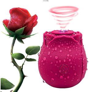 Rose Egg Vibrator, Female Sucking  Multi-frequency Massager, Teasing & stimulating intimate toys , adult products.