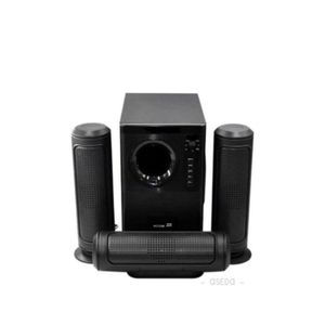 High Quality Super Sound Bluetooth  Remote Control Speaker  - Black 