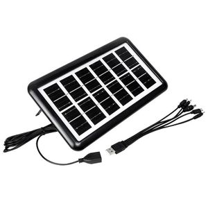 Solar charging panel(6V,8W) for Mobile phone with USB interface, one-to-five charging interface,With Voltage Regulator