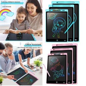 2 Pcs 16 Inch LCD Writing Pad for Kids-Blue/Pink