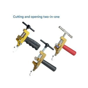 Manual Tile Cutter with Diamond Scoring Wheel - High-Precision Handheld Tool for Cutting Porcelain Ceramic and Thick Glass - Black