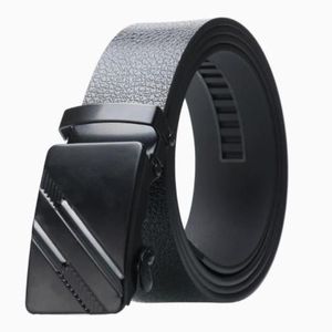 Men's automatic buckle belt business belt