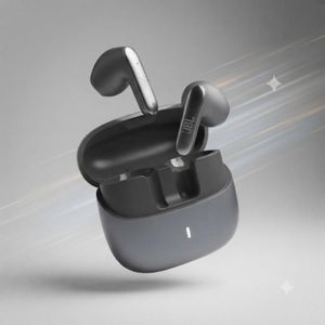 Premium Wave 600 TWS Wireless Earbuds Low-Latency Mode Wireless Bluetooth Earbuds Black Earbud True Wireless Earbuds For Gaming And Video Streaming