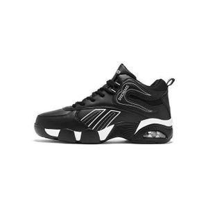 Leather Upper High Top Men's Shoes