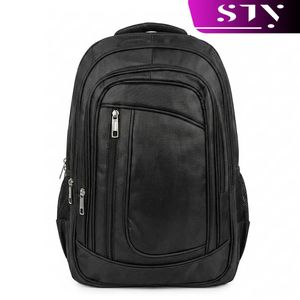 STY Men Backpack Bags Laptop Bags Black School Bags Notebook Computer Bag