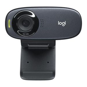 Logitech C310 HD Webcam - Black