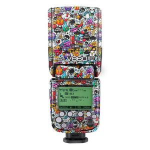 V860 Ii V860ii Camera Speedlight Vinyl Decal Skins Wrap Cover For Godox V860ii-C V860ii-N V860ii-S V860ii-O Premium Sticker