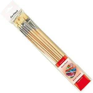 Da Vinci Multi-Pack Artist Paintbrush Set - Brown