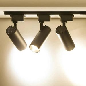 30w 3 Piece LED Track Light with Rail (3 in 1 Track Light) 