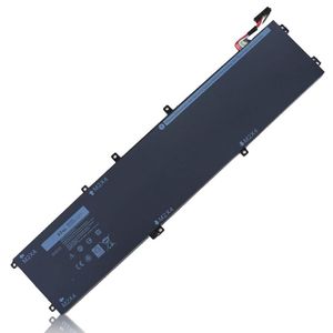 6GTPY Replacement Battery For Dell XPS 15 and Precision 15 Series - Black