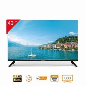Mooved 43F10 43'' Inch Frameless Full Screen Digital TV - Black