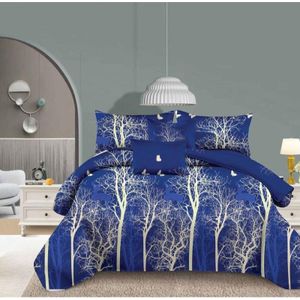 Room Essentials Luxury 4PCS Bedding Set – 1 Bedsheet & 3 Pillowcases Soft Comfortable Bedspread Set Floral Colorful Print Bedroom Conducive Decor 