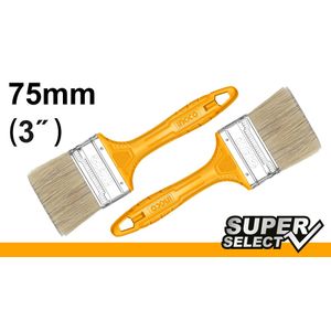Ingco CHPTB78603 Paint Brush - 3" - Yellow