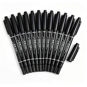 Marker Pen 10 Pcs- Erasable Refillable White Board Marker
